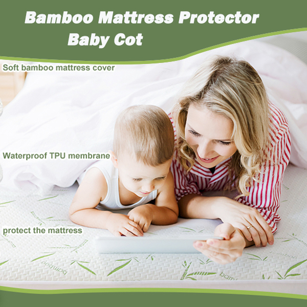 Homie Premium Waterproof Bamboo Mattress Protector